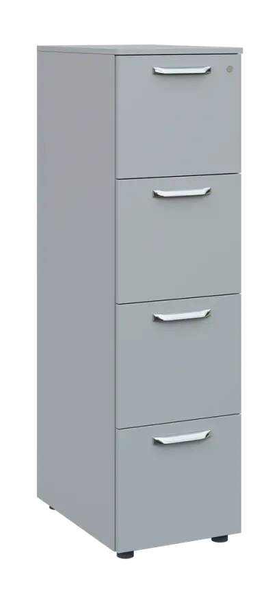 QKA - 44, kartotéka A4, šířka 420 mm, šedá