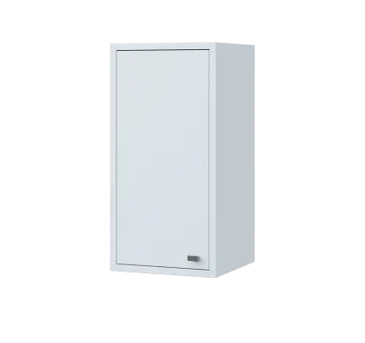 QH - 3D skříňka horní, levá lamino - bílá