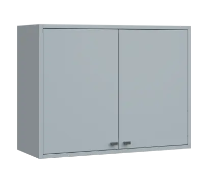 QH - 8D skříňka 2-dvéřová, široká, horní lamino - šedá
