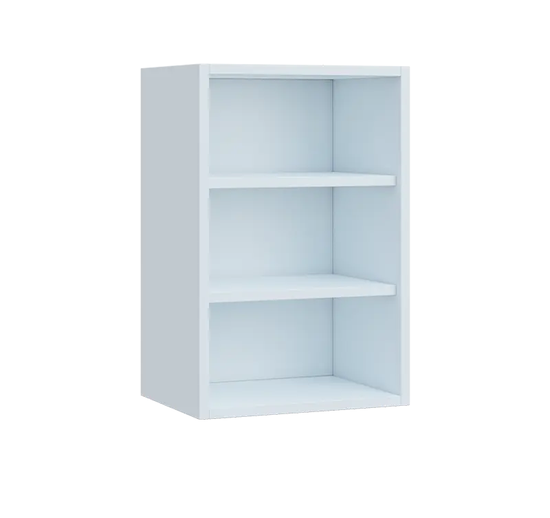 QH - 4N skříňka policová, horní lamino - bílá