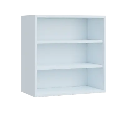 QH - 6N skříňka policová, široká, horní lamino - bílá