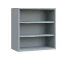 QH - 6N skříňka policová, široká, horní lamino - šedá