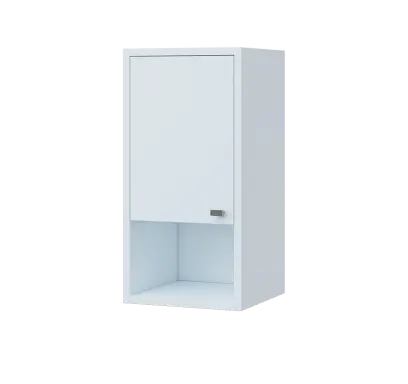 QH - 3ND skříňka horní, levá lamino - bílá