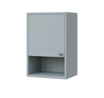 QH - 4ND skříňka horní, levá lamino - šedá