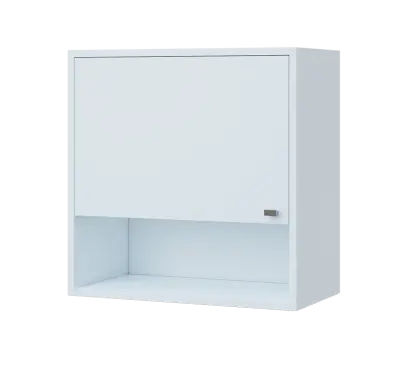 QH - 6ND skříňka horní, levá lamino - bílá