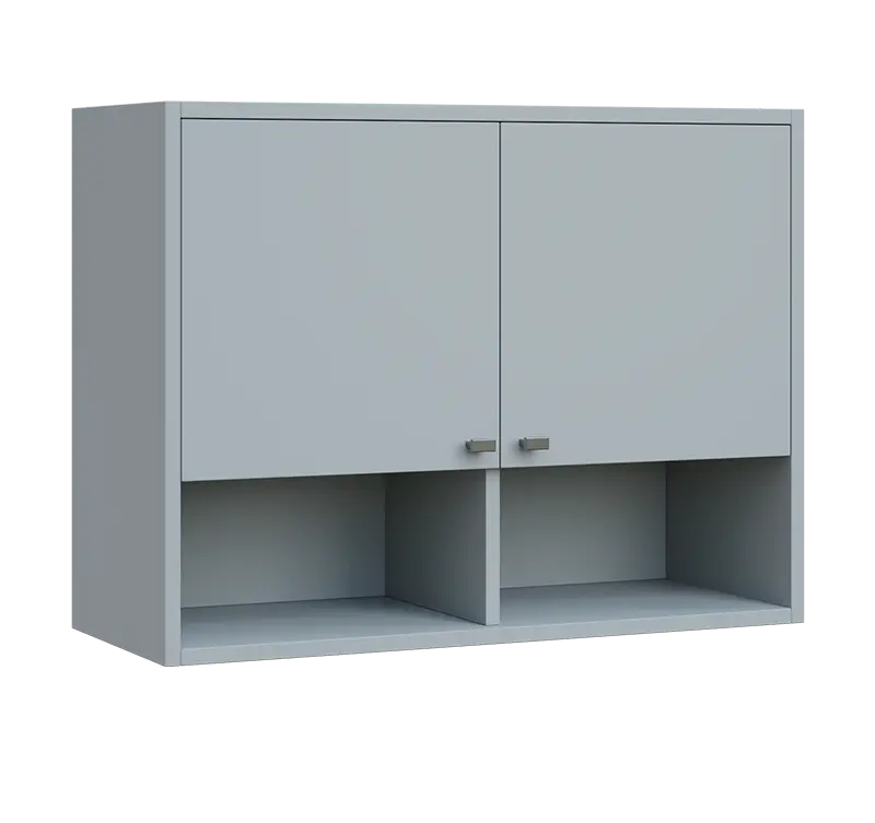 QH - 8ND skříňka horní lamino - šedá