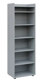 QN 5 - 6N skříň, nika, 1830x600x400, šedá