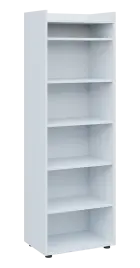 QN 5 - 6N skříň, nika, 1830x600x400, bílá