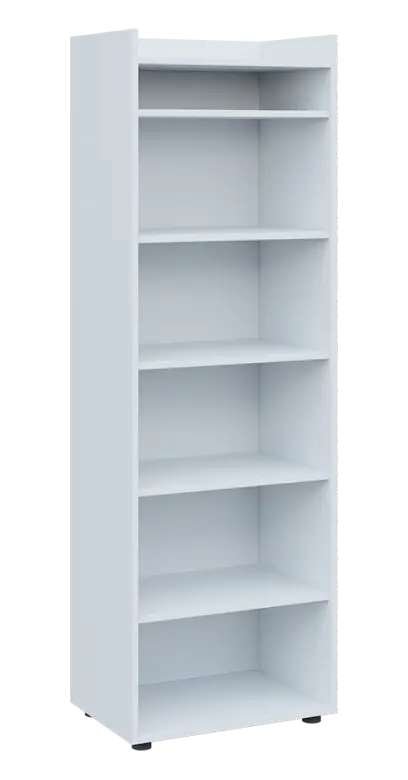 QN 5 - 6N skříň, nika, 1830x600x400, bílá