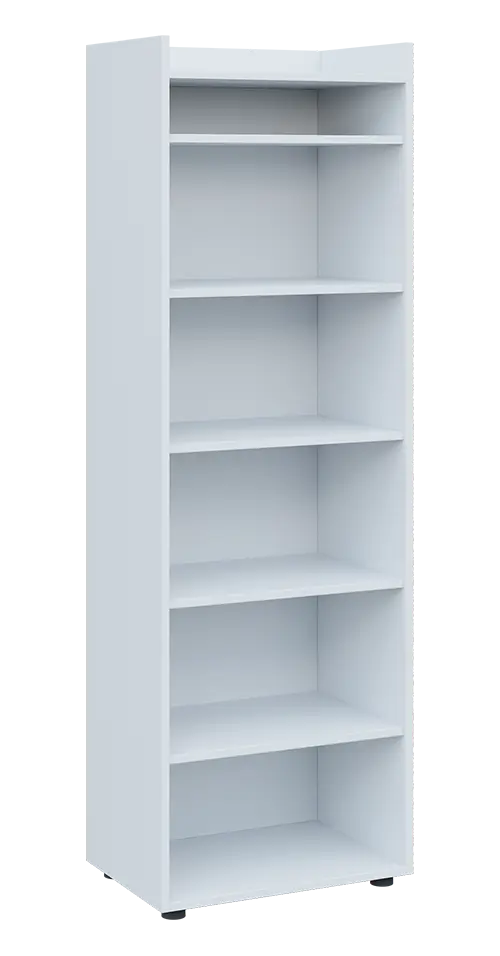 QN 5 - 6N skříň, nika, 1830x600x400, bílá