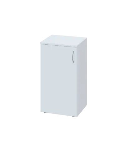 ENP 2 - 4D kancelářská skříň, 1-dveřová, levá, 750x400x400, bílá