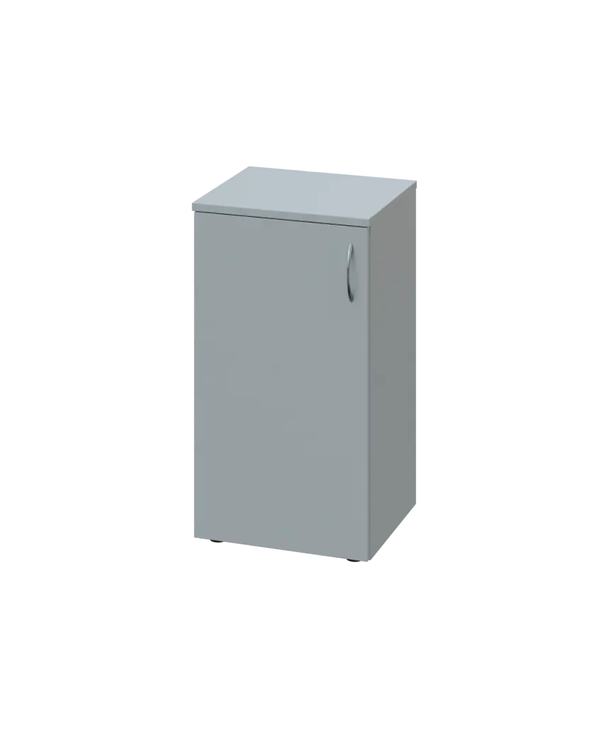 ENP 2 - 4D kancelářská skříň, 1-dveřová, levá, 750x400x400, šedá