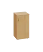 ENP 2 - 4D kancelářská skříň, 1-dveřová, pravá, 750x400x400, javor horský