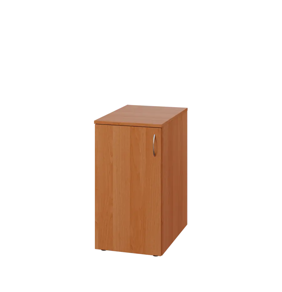 ENP 26 - 4D kancelářská skříň, 1-dveřová, levá, 750x400x600, olše jantar