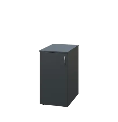 ENP 26 - 4D kancelářská skříň, 1-dveřová, levá, 750x400x600, antracit