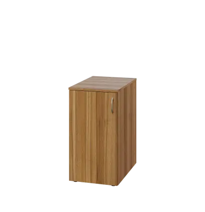 ENP 26 - 4D kancelářská skříň, 1-dveřová, levá, 750x400x600, ořech světlý