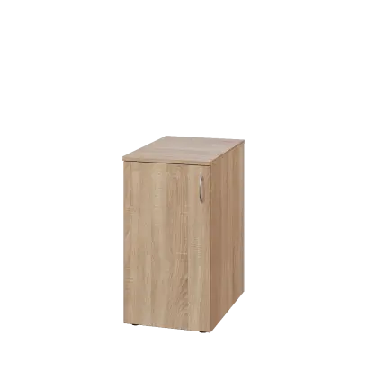 ENP 26 - 4D kancelářská skříň, 1-dveřová, levá, 750x400x600, dub bardolino
