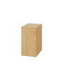 ENP 26 - 4D kancelářská skříň, 1-dveřová, levá, 750x400x600, javor horský