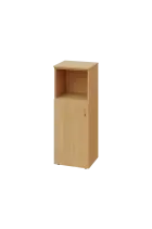 ENP 3 - 4DN kancelářská skříň, 1-dveřová/nika, levá, 1100x400x400, javor horský