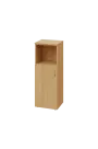 ENP 3 - 4DN kancelářská skříň, 1-dveřová/nika, levá, 1100x400x400, javor horský