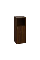 ENP 3 - 4DN kancelářská skříň, 1-dveřová/nika, pravá, 1100x400x400, ořech královský