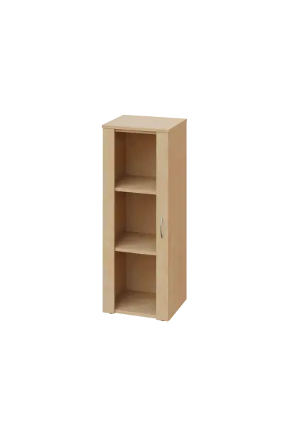 ENP 3 - 4S kancelářská skříň, 1-dveřová/prosklená, levá, 1100x400x400, bříza irská