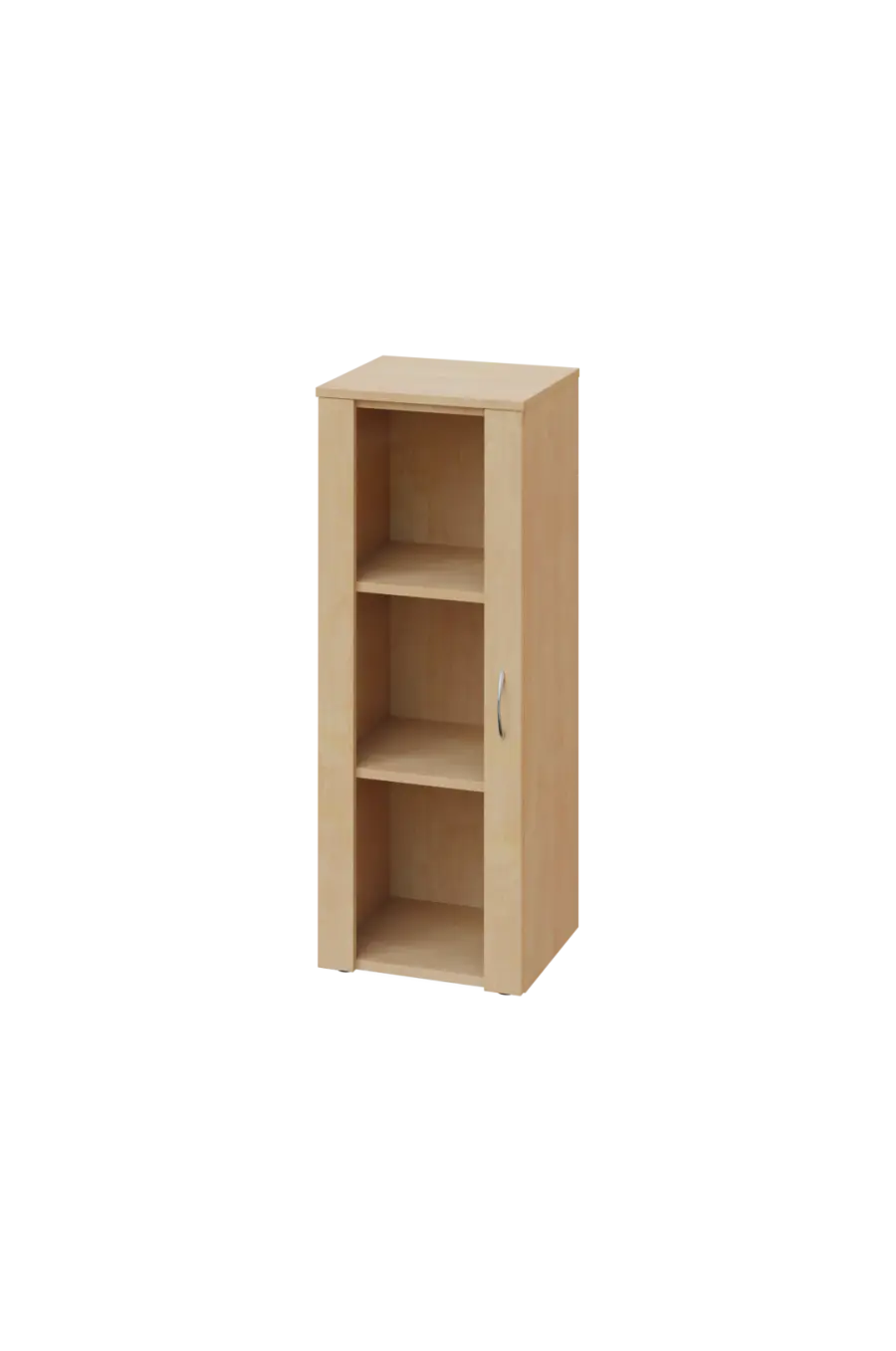 ENP 3 - 4S kancelářská skříň, 1-dveřová/prosklená, levá, 1100x400x400, bříza irská