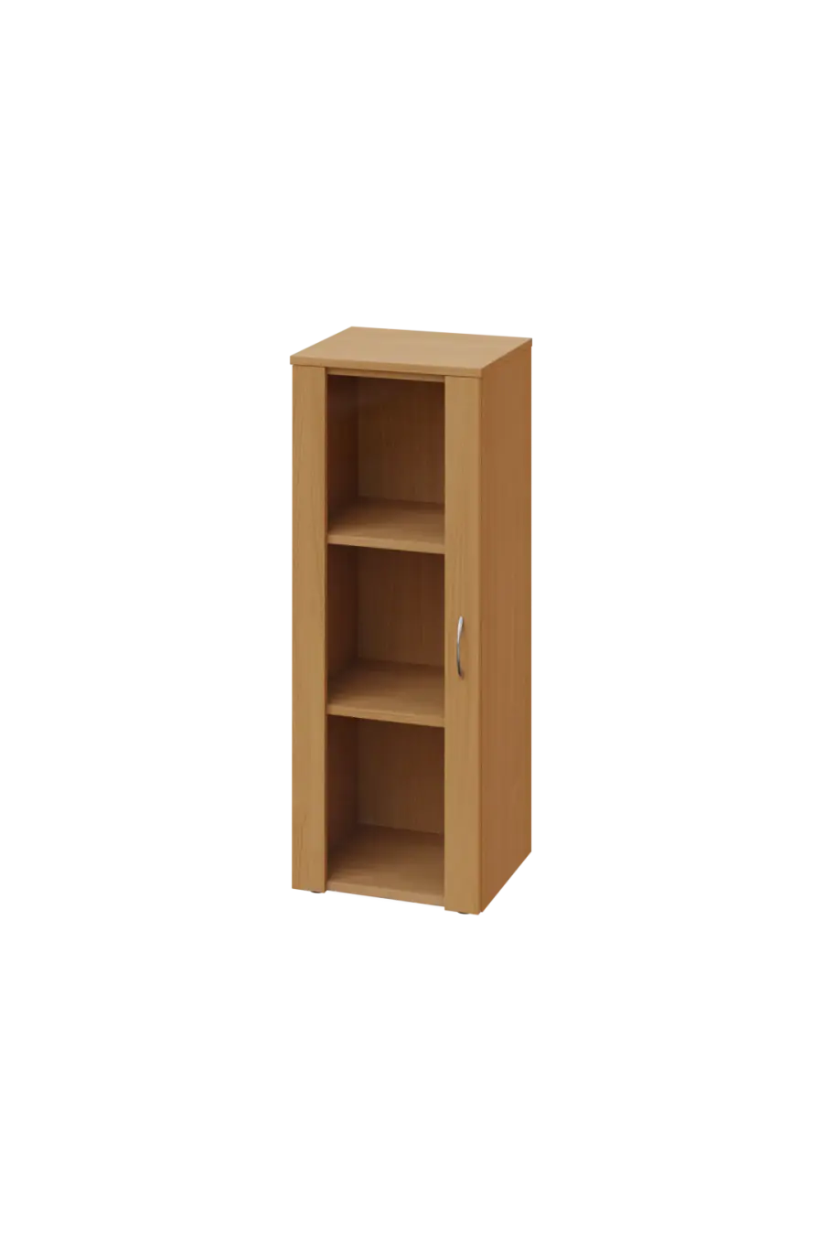 ENP 3 - 4S kancelářská skříň, 1-dveřová/prosklená, levá, 1100x400x400, buk Royal