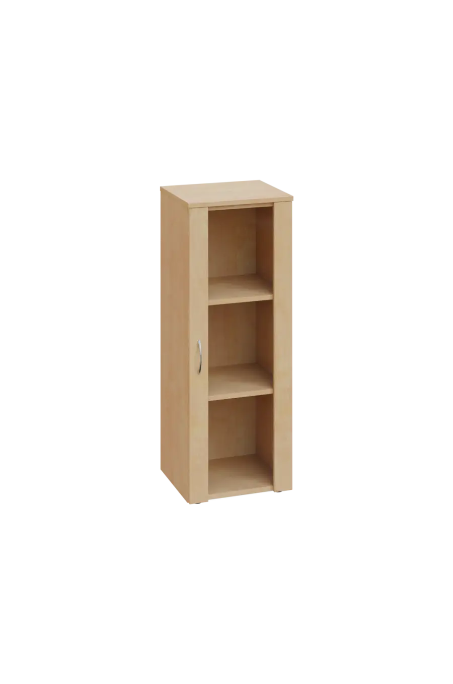 ENP 3 - 4S kancelářská skříň, 1-dveřová/prosklená, pravá, 1100x400x400, bříza irská