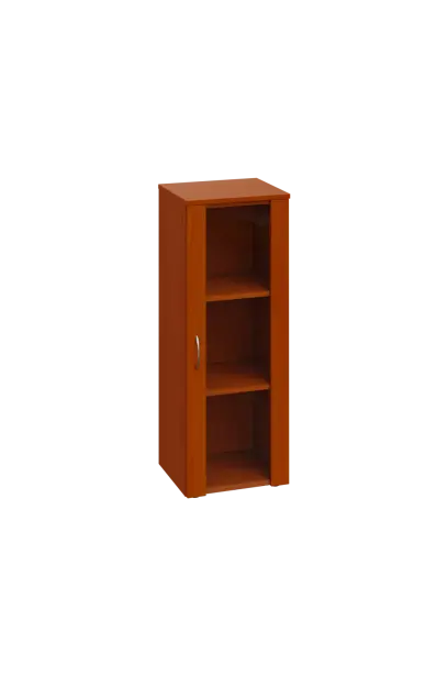 ENP 3 - 4S kancelářská skříň, 1-dveřová/prosklená, pravá, 1100x400x400, třešeň šumavská