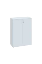 ENP 3 - 8D kancelářská skříň, 2-dveřová, 1100x800x400, bílá
