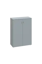 ENP 3 - 8D kancelářská skříň, 2-dveřová, 1100x800x400, šedá