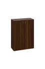 ENP 3 - 8D kancelářská skříň, 2-dveřová, 1100x800x400, ořech královský