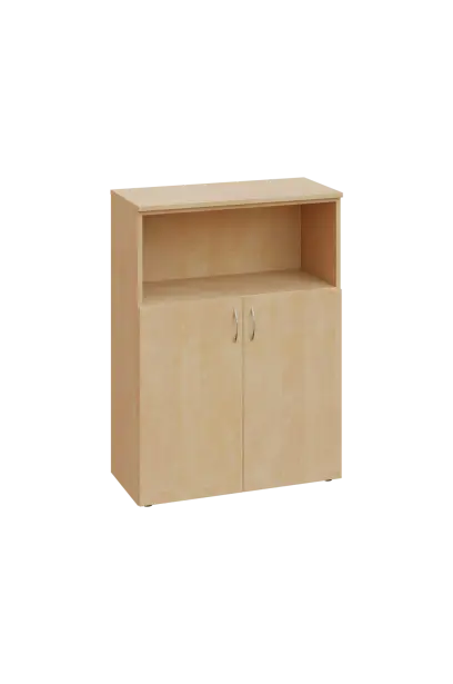 ENP 3 - 8DN kancelářská skříň, 2-dveřová/nika, 1100x800x400, bříza irská