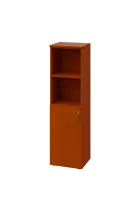 ENP 4 - 4DN2 kancelářská skříň, 1-dveřová/nika, levá, 1450x400x400, třešeň šumavská