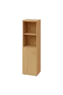 ENP 4 - 4DN2 kancelářská skříň, 1-dveřová/nika, levá, 1450x400x400, javor horský