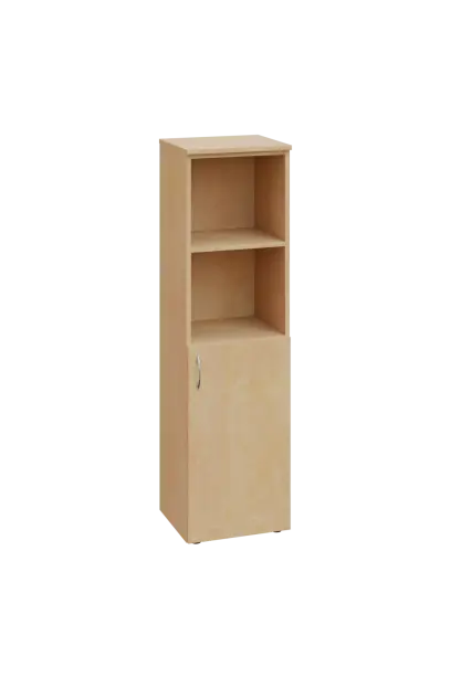 ENP 4 - 4DN2 kancelářská skříň, 1-dveřová/nika, pravá, 1450x400x400, bříza irská