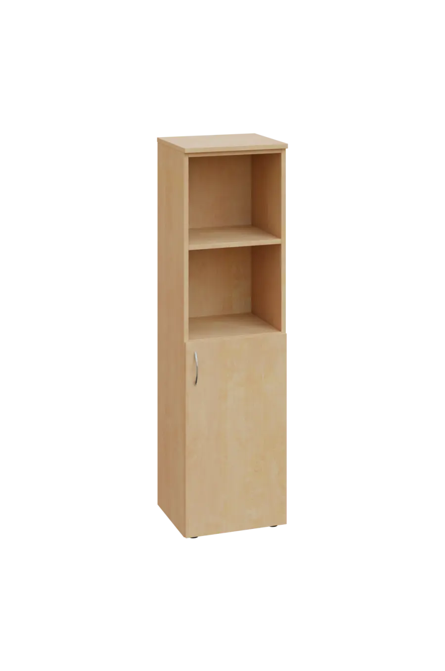 ENP 4 - 4DN2 kancelářská skříň, 1-dveřová/nika, pravá, 1450x400x400, bříza irská