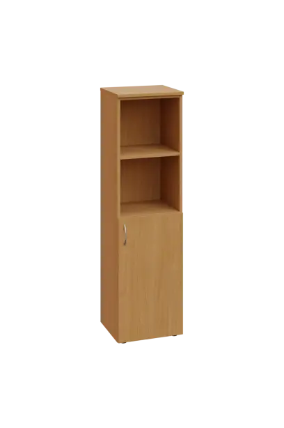 ENP 4 - 4DN2 kancelářská skříň, 1-dveřová/nika, pravá, 1450x400x400, buk Royal