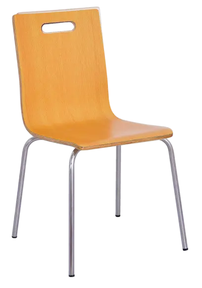 MEGAN jídelní židle buk, kostra nerez