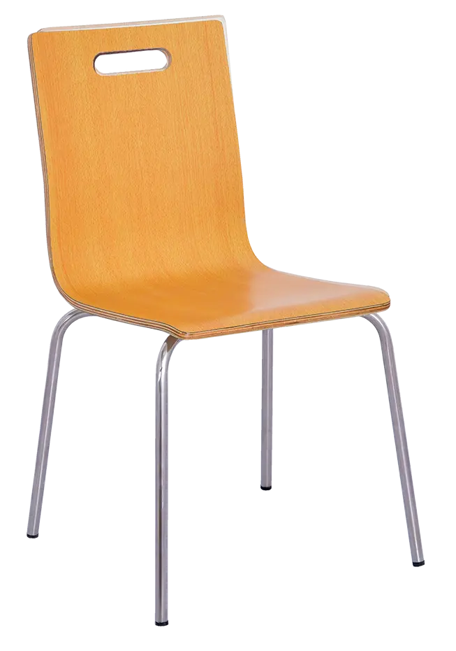 MEGAN jídelní židle buk, kostra nerez