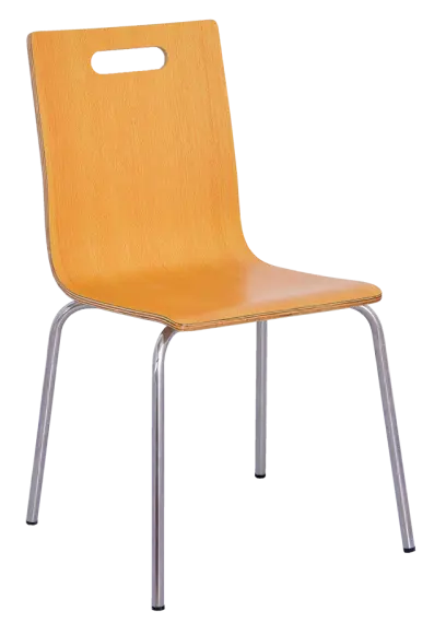 MEGAN jídelní židle buk, kostra nerez