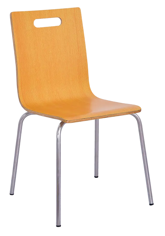 MEGAN jídelní židle buk, kostra nerez