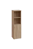 ENP 4 - 4DN2 kancelářská skříň, 1-dveřová/nika, pravá, 1450x400x400, dub bardolino