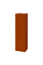 ENP 4 - 4D kancelářská skříň, 1-dveřová, levá, 1450x400x400, třešeň šumavská