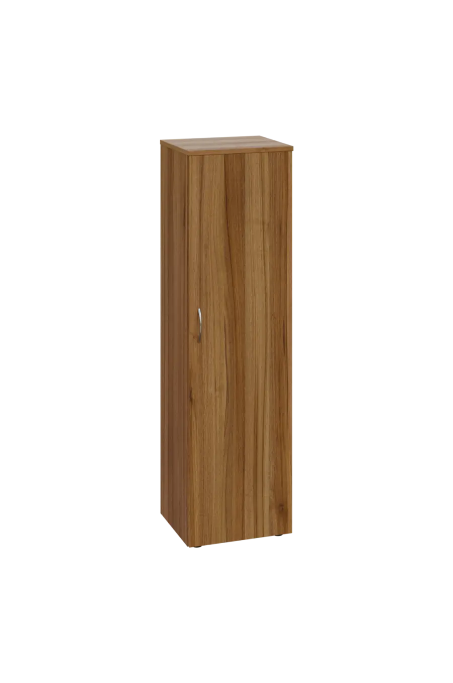 ENP 4 - 4D kancelářská skříň, 1-dveřová, pravá, 1450x400x400, ořech světlý