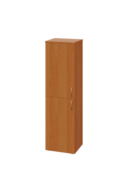 ENP 4 - 4D2 kancelářská skříň, 2-dveřová, levá, 1450x400x400, olše jantar