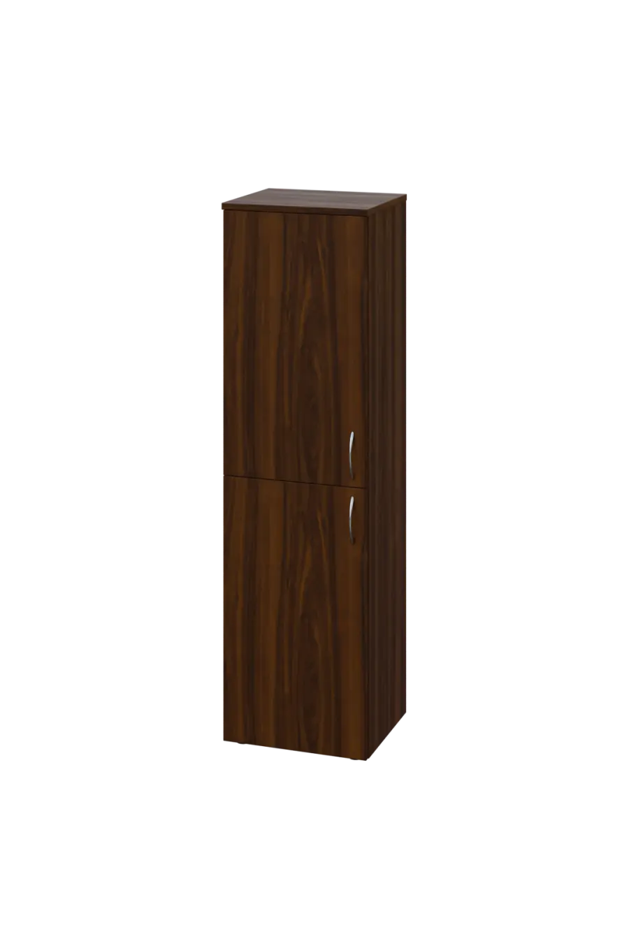 ENP 4 - 4D2 kancelářská skříň, 2-dveřová, levá, 1450x400x400, ořech královský