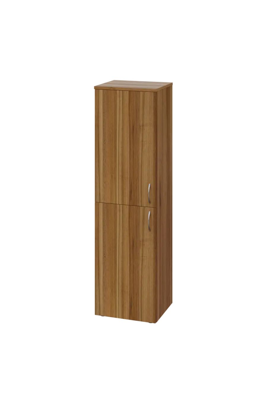 ENP 4 - 4D2 kancelářská skříň, 2-dveřová, levá, 1450x400x400, ořech světlý