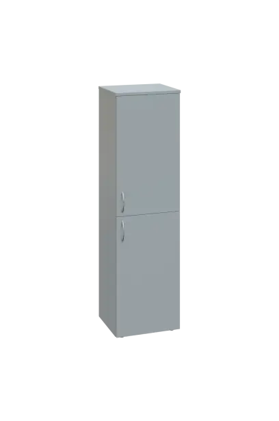 ENP 4 - 4D2 kancelářská skříň, 2-dveřová, pravá, 1450x400x400, šedá